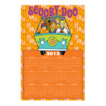 Scooby-Doo kalendern för gåtamaskin 2012 affischer