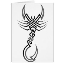 Scorpion Hälsningskort