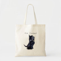 Scottie - harkakor? tote bags