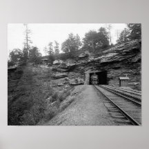 Scranton för NayAug tunnel Pa. Affisch