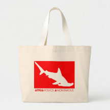 Scubahammerheaden hänger lös - Aquaholics Tote Bags