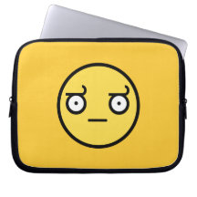 Se av ogillandeSmiley vänder mot Datorfodral