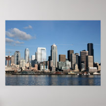 Seattle strand affischer