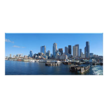 Seattle Washington horisontpanorama Foton