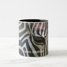 Sebraabstrakt Kaffe Mugg