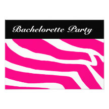 SebraBachelorette party Tillkännagivanden