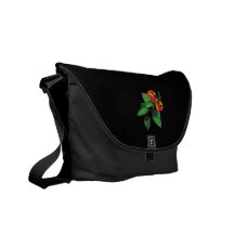 Sebrafjäril på Lantanas Messenger Bag