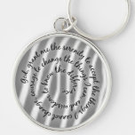 SebraSerenitybön Keychain Nyckelring