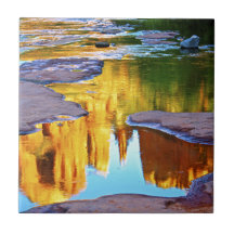 Sedona reflexioner kakelplatta av kerami
