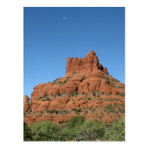 Sedona sätta en klocka på sten vykort