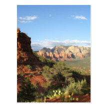 Sedona solnedgång vykort