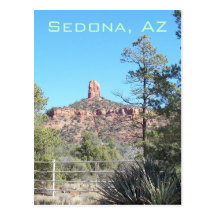 Sedona-View#1 Sedona, AZ-vykort