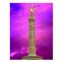 Segerkolonn (siegessaule), Berlin (konstversionen) Vykort
