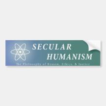 Sekulär Humanism Bildekal