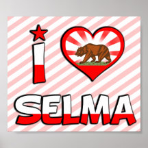 Selma CA Print
