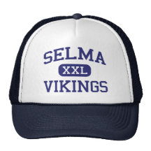 Selma Vikings mellersta Selma North Carolina Baseball Hat