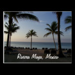 Semester för Riviera MayaCancun Mexico strand vykort
