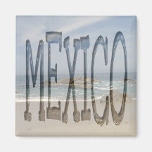 Semestern beskådar; Mexico souvenir Magnet För Kylskåp