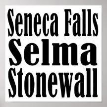 SenecanedgångSelma Stonewall affisch