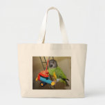 Senegal på flygplan Lg poster.jpg Tote Bags