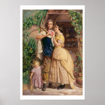 Senorna av gammala England, 1857 (w/c & bodycolour Posters