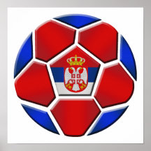 Serbia fotboll posters
