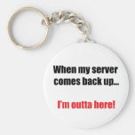 Serveren besegrar Keychain Nyckelring