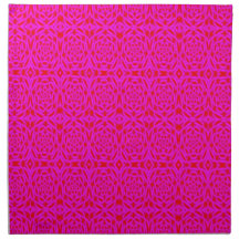Servett - rosa ros verkställer