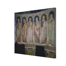 Sex apostlar, c.1390 (frescoen) canvasdukar med gallerikvalitet