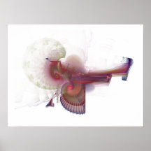 Sex-påskyndad seraf - Digital Fractal Posters