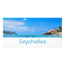 Seychellerna Fotokort