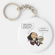 Shakespeare Hamlet, att vara eller att inte vara Nyckel Ring