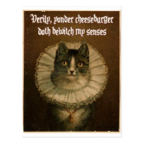 Shakespeares katt vykort