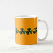 shamrock, kaffe koppar
