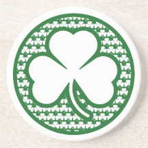 Shamrock Underlägg För Glas
