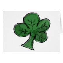 Shamrocken kopierar kort