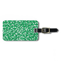 shamrocks Irland, irländare som är stolt att vara  luggage tags