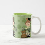Shamrockungar Kaffe Muggar