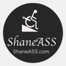 ShaneASS handikappklistermärke