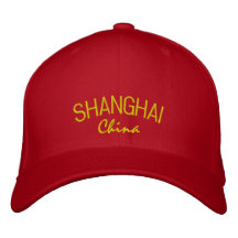 Shanghai china broderad hatt