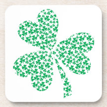 Sharmocks för st patrick's day dryck underlägg