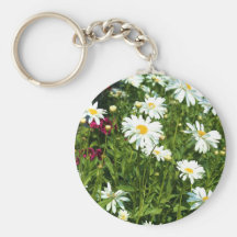 Shasta daisy Keychain Nyckel Ringar