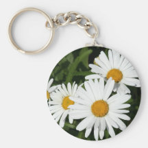 Shasta daisy Keychain Nyckelring