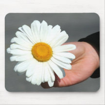 Shasta daisy Mousepad Musmattor