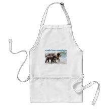 Sheepdog och pudel - mig och min Pal Förkläde