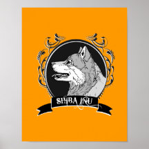 SHIBA INU (3) POSTERS