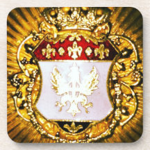 shield beverage coaster