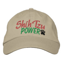 Shih Tzu driver vid SRF Broderade Baseball Kepsar