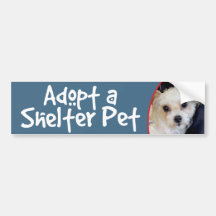 Shih Tzu/Yorkshire (Yorkie) bildekal/dekal