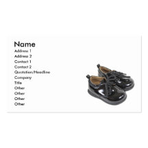 ShinyInfantShoes101610 namn, adress 1, adress… Visitkort Mallar